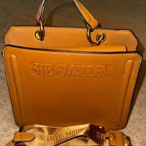 Steve Madden Brown Satchel Bag